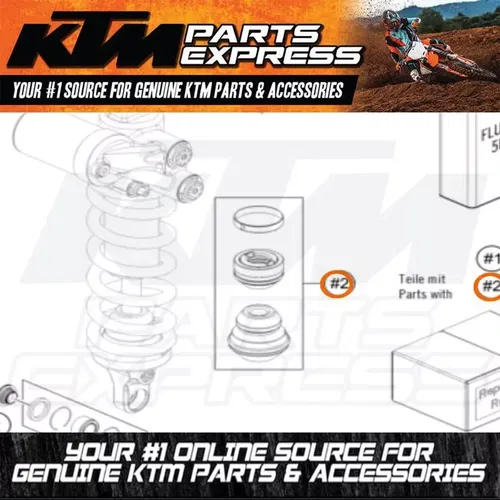NEW OEM KTM SHOCK ABSORBER REPAIR KIT 790 890 ADV R RALLY 2020/2021 RP10037T