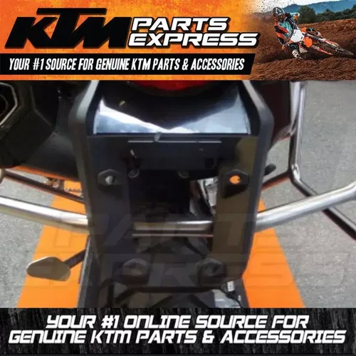 NEW OEM KTM NUMBER PLATE CARRIER TOP 09 690 ENDURO SMC 2009-2018 76508116100