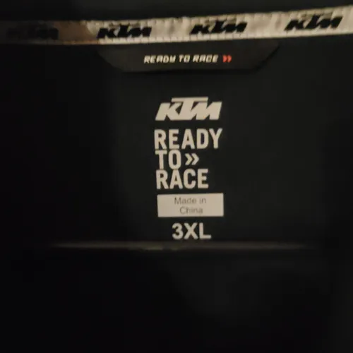 KTM Branded Combo Team Jacket plus polo