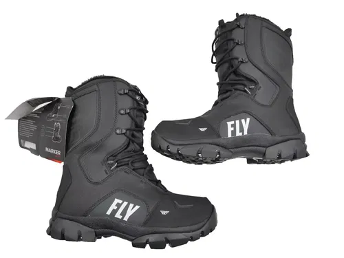 FLY RACING MARKER BOOT BLACK SIZE 10 - 361-97110