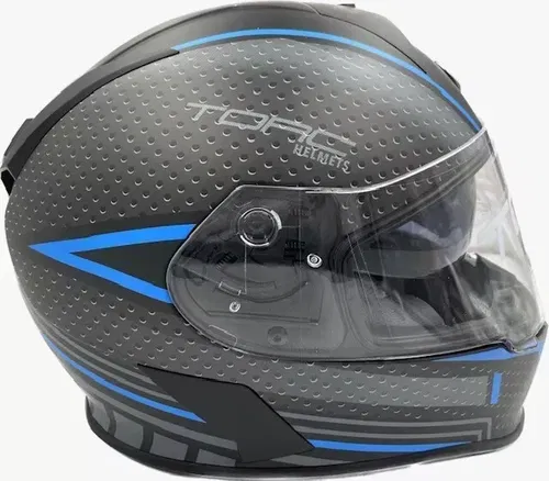TORC T14B Blinc Bluetooth Helmet Scramble Blue XS - T14B15SCB21