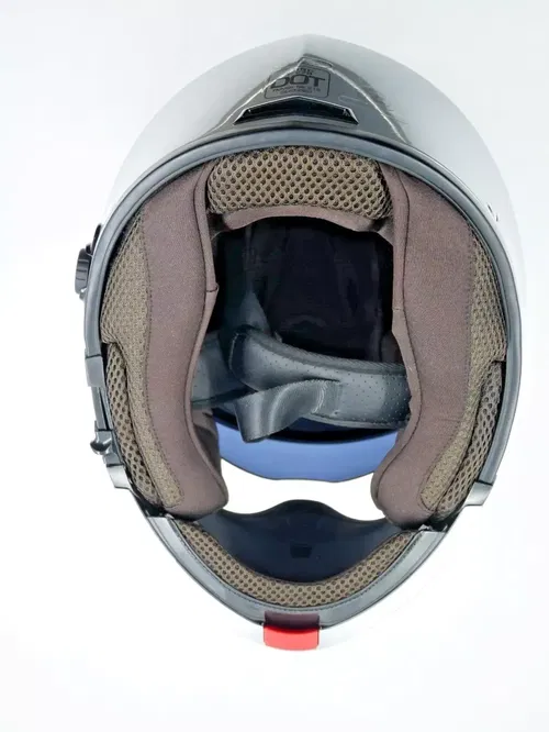 TORC TB27 Modular Helmet w/Blinc Bluetooth Silver Size Large - T27B2324