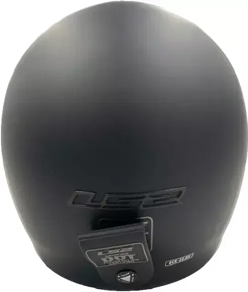 LS2 Helmets Open Face Spitfire Helmet Matte Black Small - 599-1012