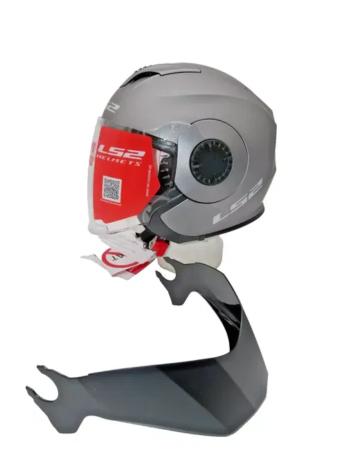 LS2 Helmets Open Face Verso Helmet Matte Titanium Size Small - 570-1032