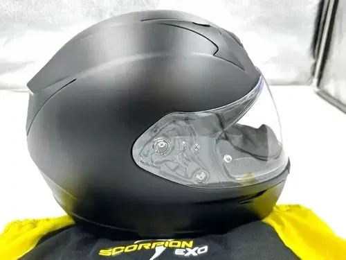 Scorpion EXO-R320 Full Face Motorcycle Helmet Matte Black Size Large -  32-0105