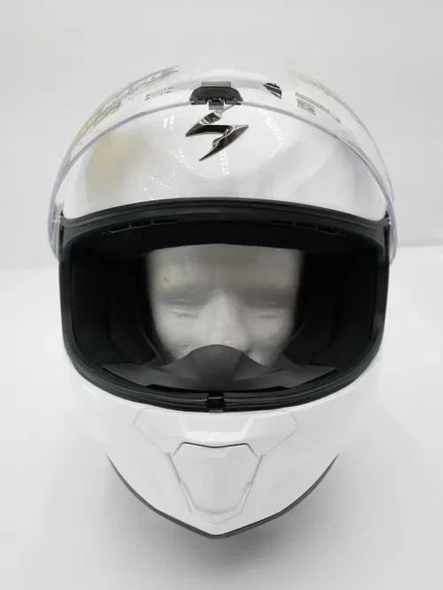 SCORPION EXO-R420 HELMET GLOSS WHITE SIZE LARGE - 42-0055