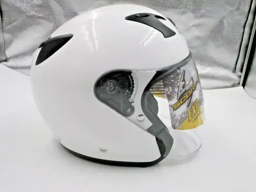 SCORPION EXO-CT220 HELMET GLOSS WHITE SIZE MEDIUM - 22-0204