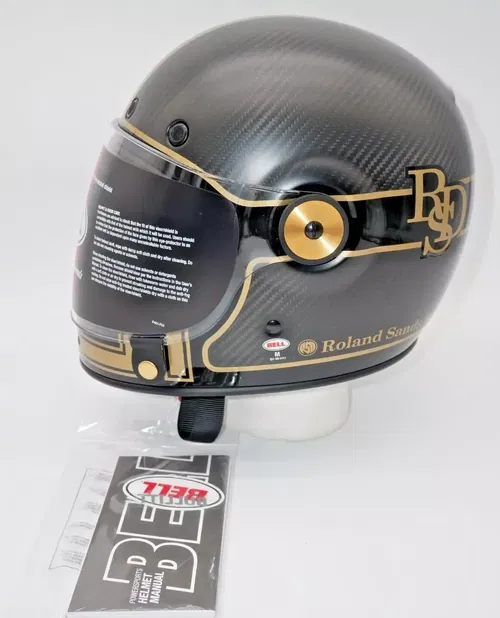 Bell Bullitt Carbon Helmet RSD Player Matte/Gloss Black/Gold Size Medium - 71569