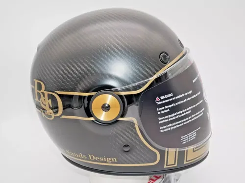 Bell Bullitt Carbon Helmet RSD Player Matte/Gloss Black/Gold Size Medium - 71569