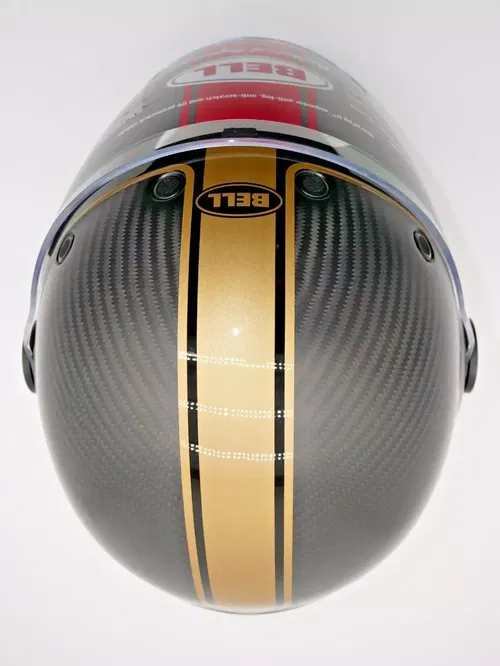 Bell Bullitt Carbon Helmet RSD Player Matte/Gloss Black/Gold Size Medium - 71569