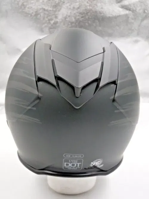 TORC T14B Blinc Loaded Mako Helmet Flag Grey Large - T14B15FG24