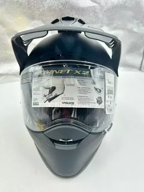 Shoei Hornet X2 Helmet Matte Black Size Medium (0124013505)