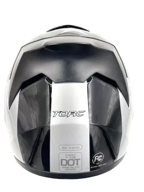 TORC T15B Blinc Bluetooth System Helmet Captain Shadow XXL - T15B05CAPS26