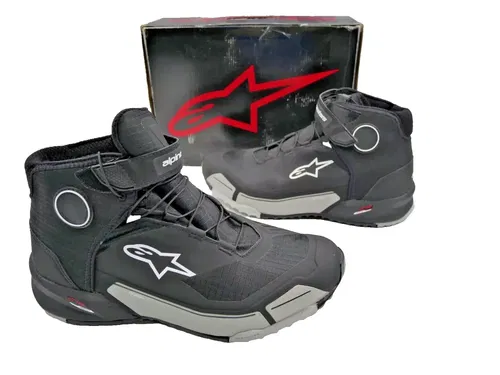Alpinestars CR-X Drystar Shoes Black/Cool Gray Size 12 - 2611820-105-12