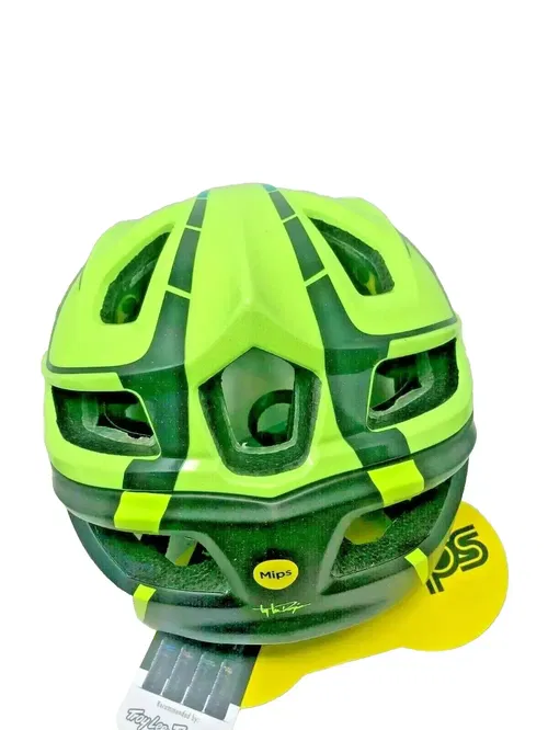 Troy Lee Designs Half Shell A2 Helmet W/MIPS Green Adult Size Small - 132257041