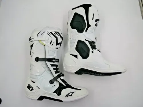 Alpinestars Tech 10 Boots White Size 14 - 2010020-20-14