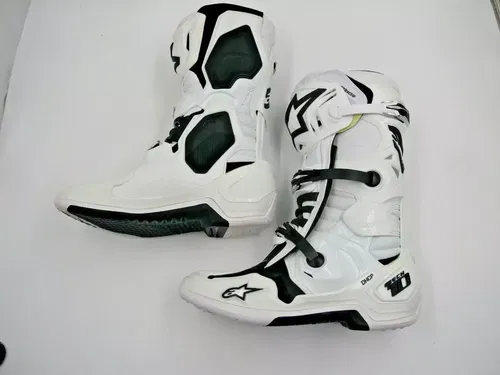 Alpinestars Tech 10 Boots White Size 14 - 2010020-20-14