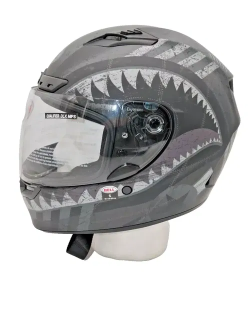 Bell Qualifier DLX MIPS Helmet Devil May Care Matte Black/Gray Small - 7137112