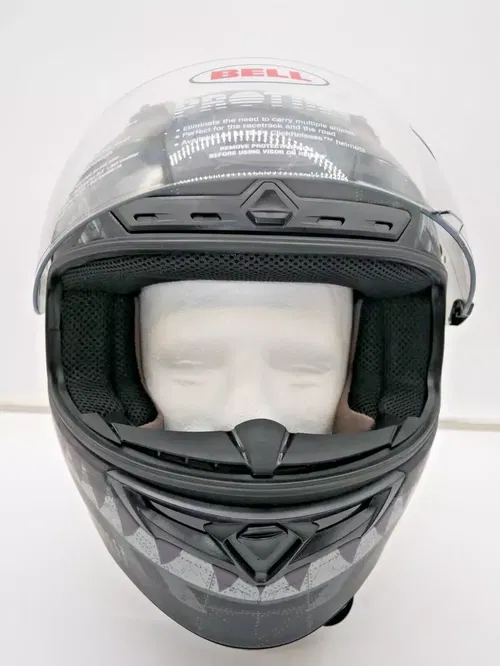 Bell Qualifier DLX MIPS Helmet Devil May Care Matte Black/Gray Small - 7137112