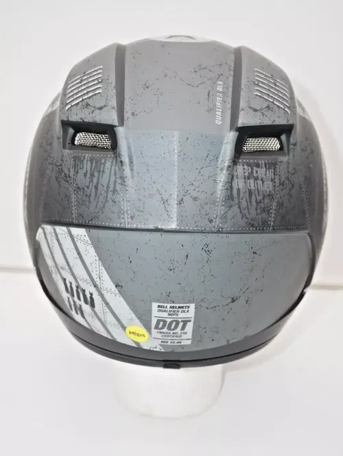 Bell Qualifier DLX MIPS Helmet Devil May Care Matte Black/Gray Small - 7137112