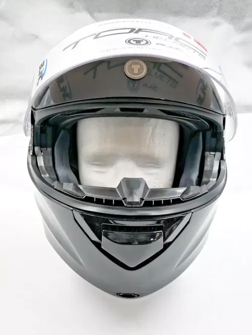 TORC T28B Bluetooth Integrated Modular Helmet Gloss Black XXL - T28B05:26