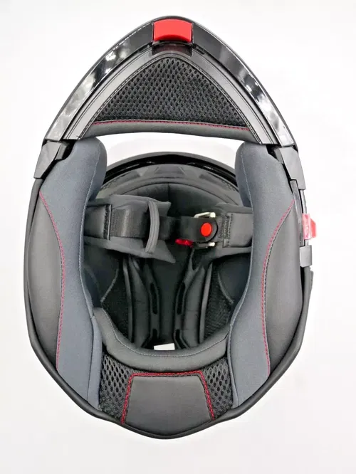 TORC T28B Bluetooth Integrated Modular Helmet Gloss Black XXL - T28B05:26