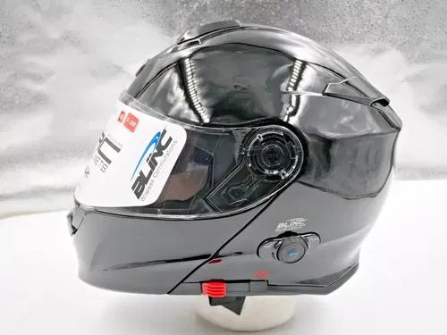 TORC T28B Bluetooth Integrated Modular Helmet Gloss Black XXL - T28B05:26