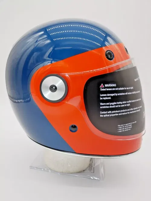 Bell Bullitt Helmet Vader Dark Blue/Orange Size Small - 7156922