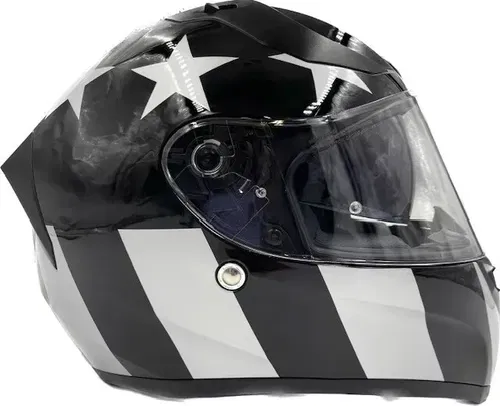 TORC T15B Bluetooth Integrated Helmet Captain Shadow Medium - T15B05CAPS23