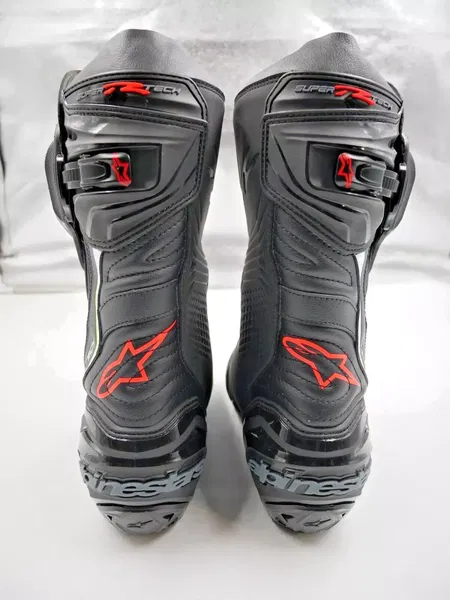 Alpinestars Supertech R Boots Black/Red Size US 8/EU 42 Alpinestars Supertech R Boots Black/Red Size US 8/EU 42