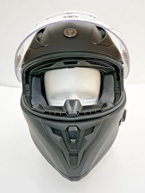 Torc T15B Bluetooth Integrated Helmet Matte Black Size Large - T15B15:24