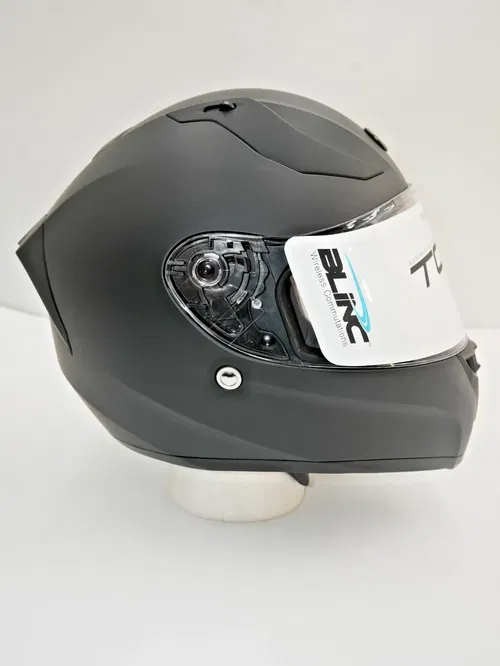 Torc T15B Bluetooth Integrated Helmet Matte Black Size Large - T15B15:24