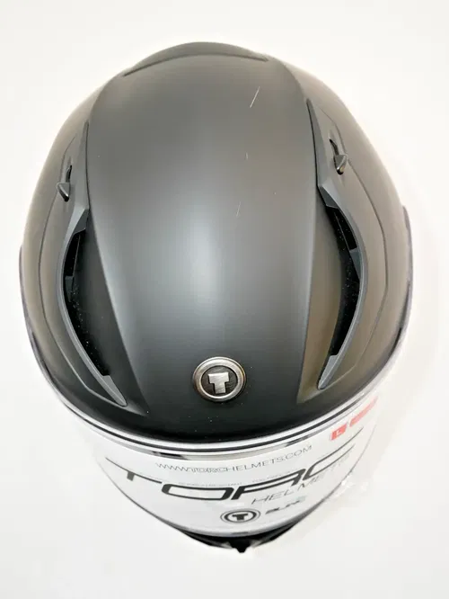 Torc T15B Bluetooth Integrated Helmet Matte Black Size Large - T15B15:24