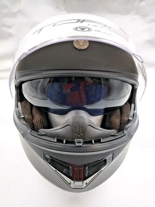 TORC TB27 Modular Helmet w/Blinc Bluetooth Flat Black Large - TT27B15:24