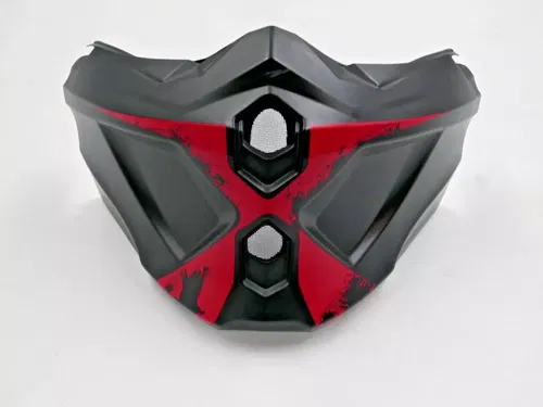 SCORPION EXO COVERT X FACE MASK RAY MATTE RED - 52-730-09