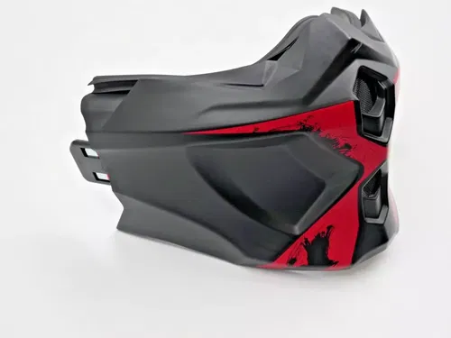 SCORPION EXO COVERT X FACE MASK RAY MATTE RED - 52-730-09