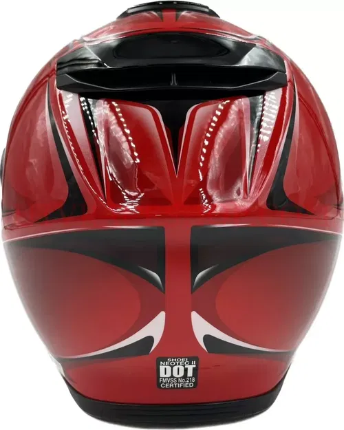 Shoei Neotec II Winsome Helmet Red/Black X-Small (0116120103)