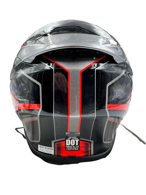 Shoei RF-1400 Prologue Helmet TC-1 Black/Red Size Small (0101100104)