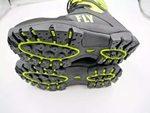 FLY RACING MARKER BOOT BLACK/GREY/HI-VIS SIZE 13 - 361-97313