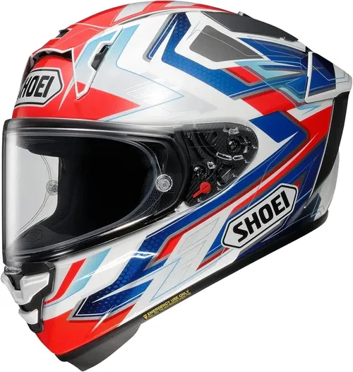 Shoei X-Fifteen Helmet X-15 Escalate TC-10 Size XS - X15ESCLT101