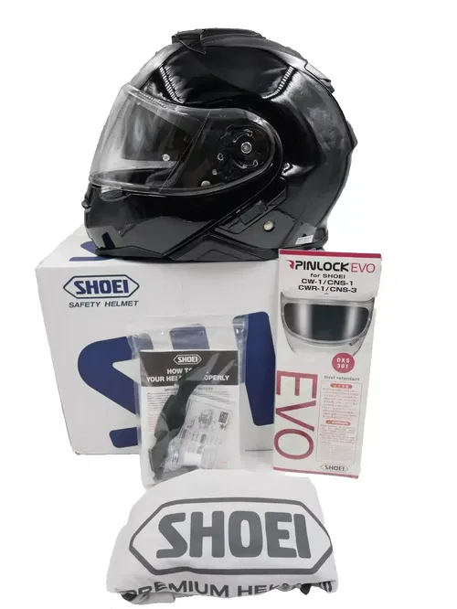 Shoei Neotec II Helmet Gloss Black Size XS (0116010503)