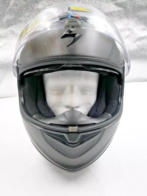 SCORPION EXO-ST1400 CARBON HELMET MATTE BLACK SIZE MEDIUM - 14C-0104