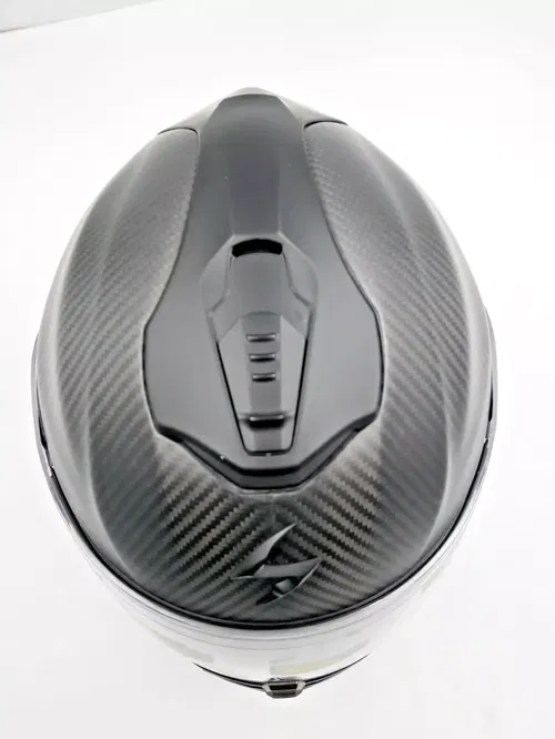 SCORPION EXO-ST1400 CARBON HELMET MATTE BLACK SIZE MEDIUM - 14C-0104