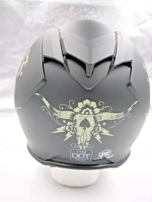 Torc T14B Blinc Loaded Mako Helmet Bullhead Lucky 13 Flat Black XXL - T14B15BH26