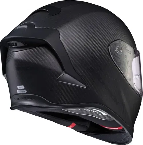 SCORPION EXO-R1 AIR HELMET CARBON MATTE BLACK SIZE LARGE - R1C-0105