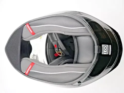 SCORPION EXO-R420 HELMET GLOSS BLACK SIZE MEDIUM - 42-0034