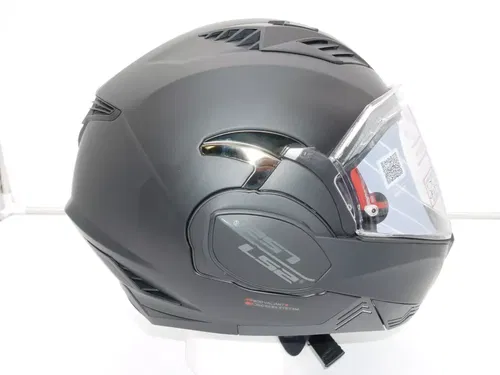 LS2 Valiant II Helmet - Blackout Matte Black - M - 900-1013