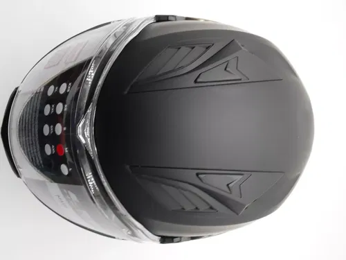 LS2 Valiant II Helmet - Blackout Matte Black - M - 900-1013