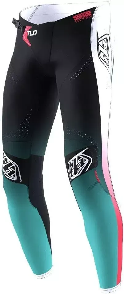 Troy Lee Designs SE Ultra Arc Pants Turquoise/Neon Melon Size 36 - 254338015