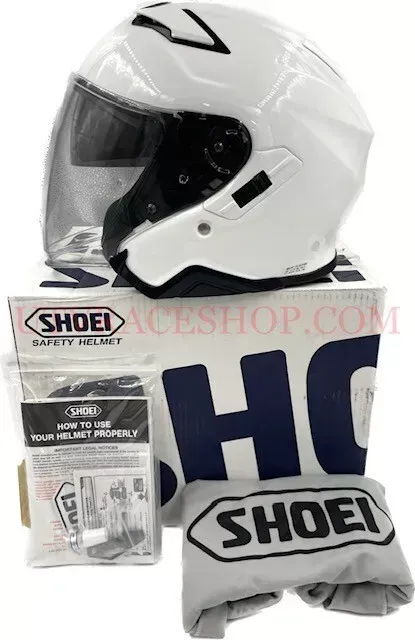 Shoei J-Cruise II Helmet Gloss White Size XS  (0132010903)